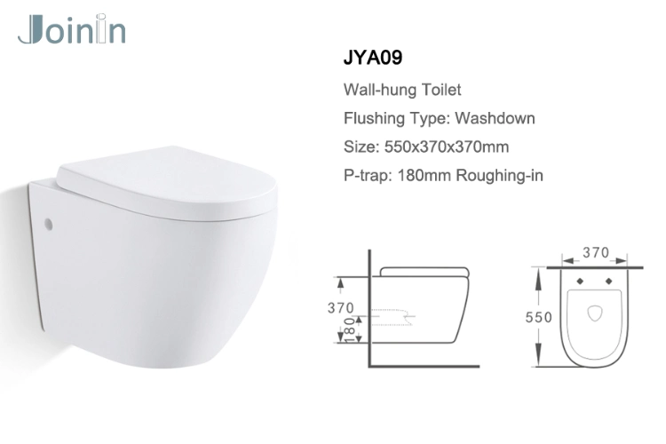 Sanitary Ware Bathroom Water Closet Ceramic Wc Wall Hung Toilet From Chaozhou