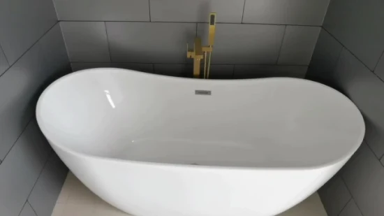 Personnaliser la baignoire de taille Baignoires autoportantes de luxe pour adultes à surface solide