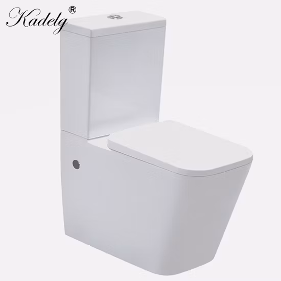 Toilettes Sanitaires Salle De Bains Toilettes Carrées En Céramique Blanche Wc Washdown Toilettes Une Pièce